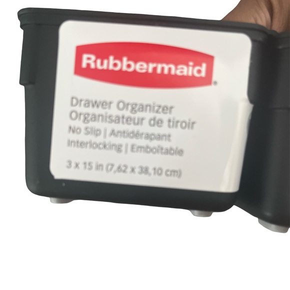 Rubbermaid Black and Gray Storage Detachable Bins - Picture 2 of 8
